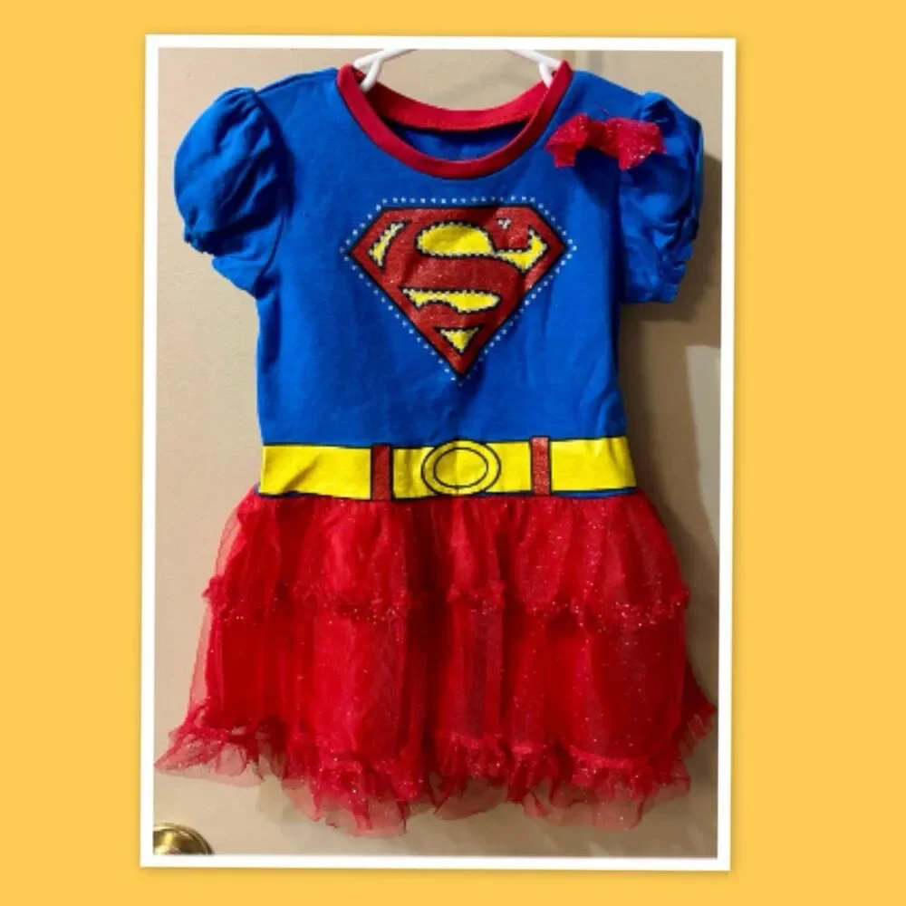 Supergirl Dress Costume ~ Size 4T